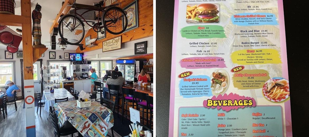 Indian Head Roadhouse Menu