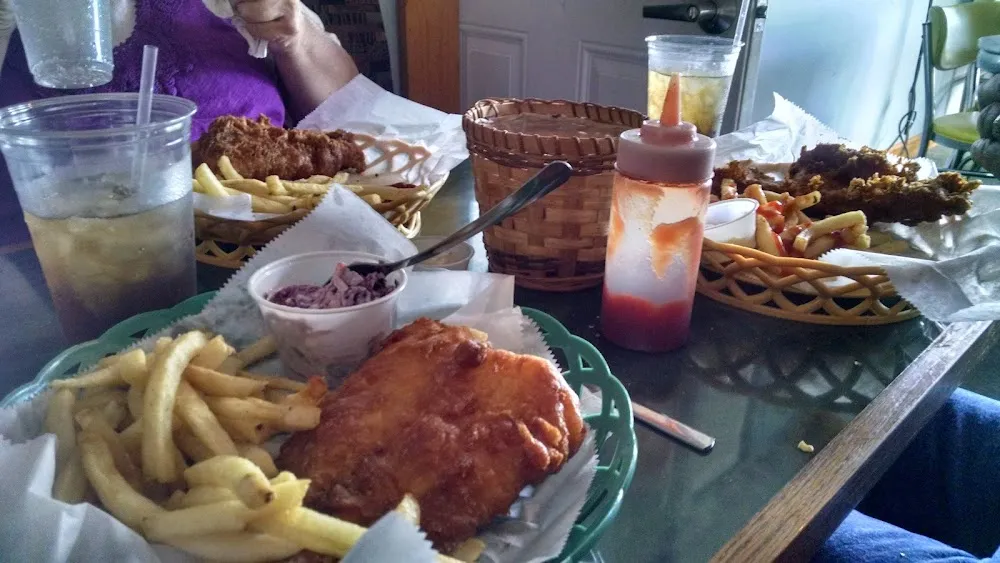 Fried Perch Dinner